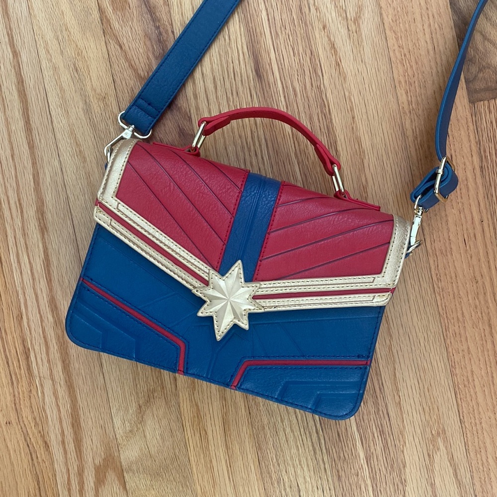 Captain Marvel Loungefly Purse